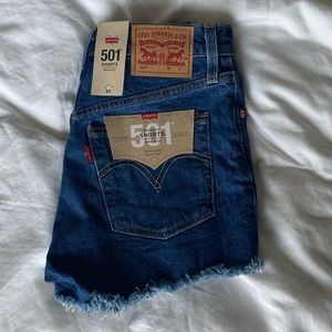 LEVIS 501 HIGH RISE SHORTS